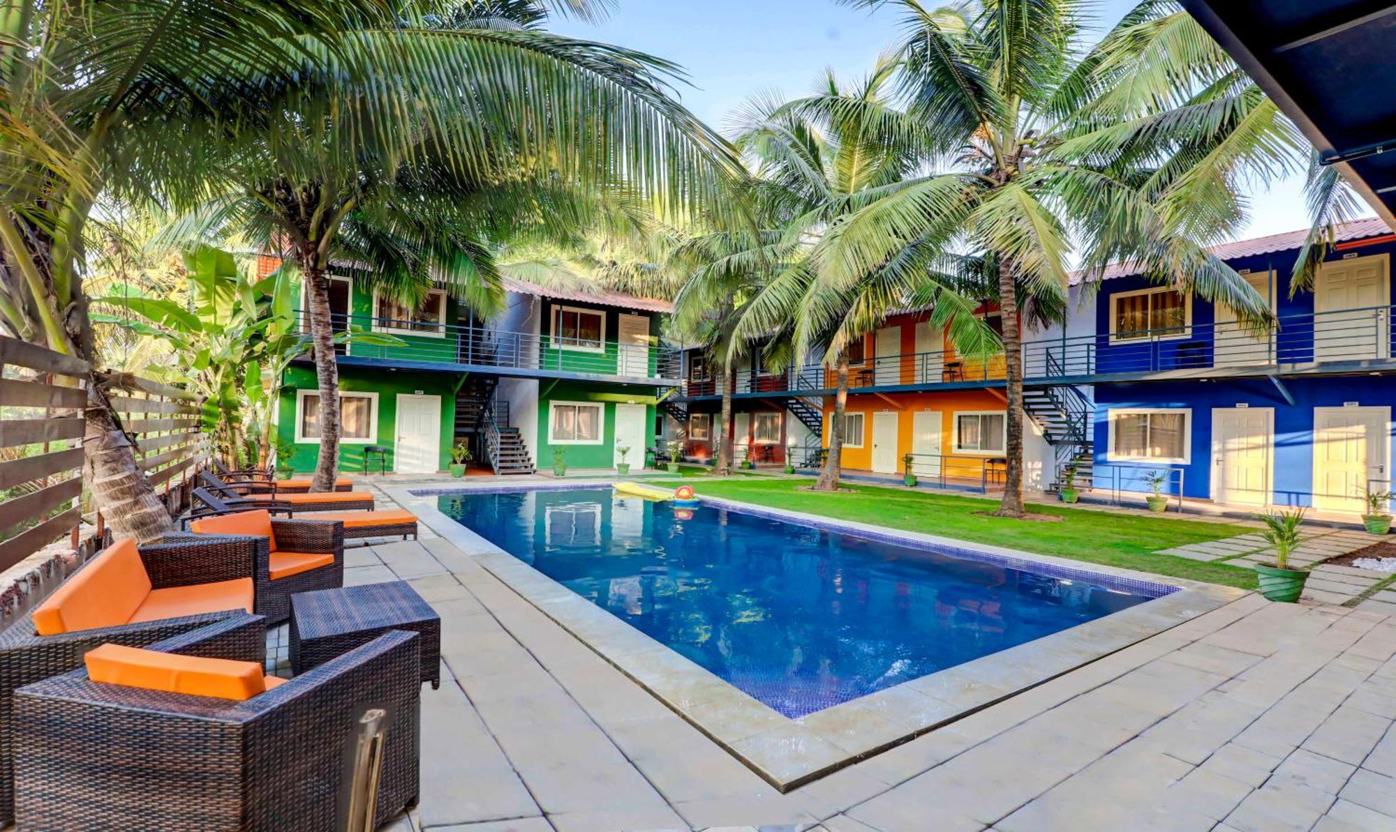 Treebo Sava Resort Morjim Kültér fotó